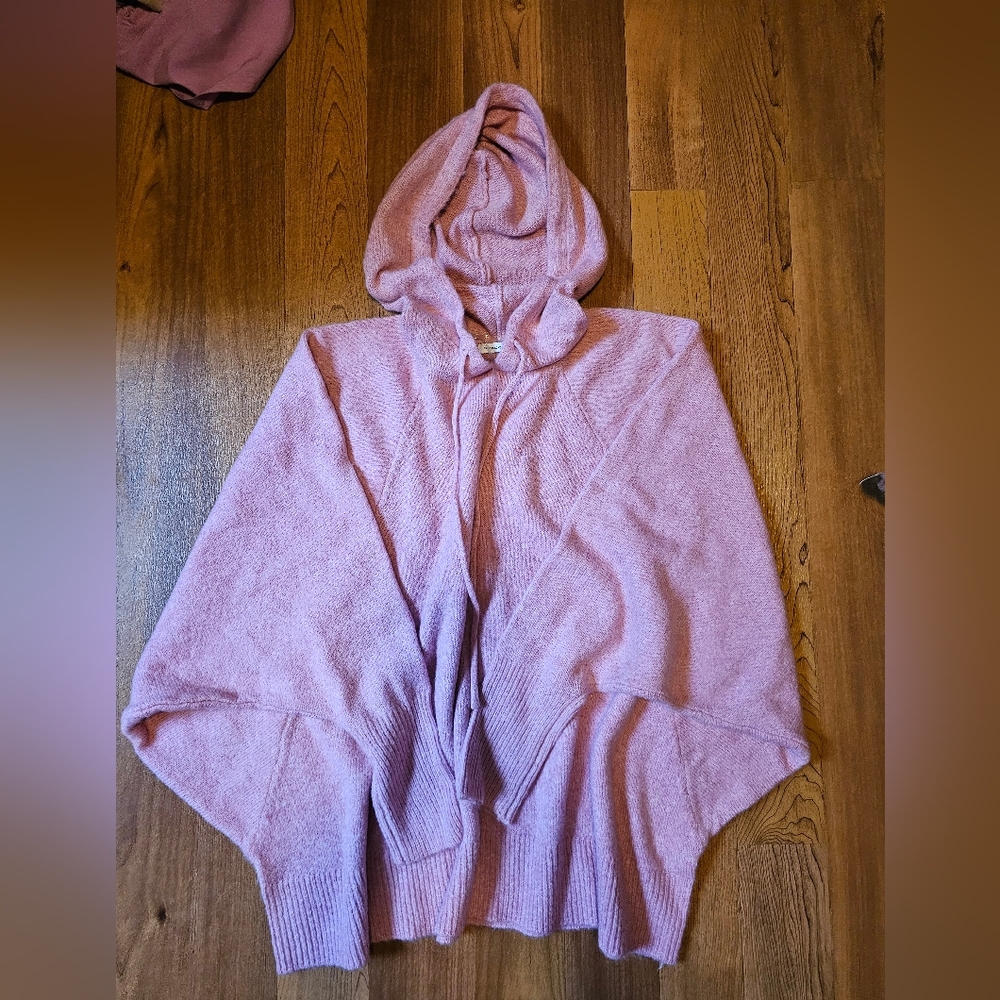 New without tags Staccato Hooded Pink Sweater